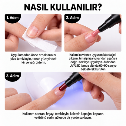 Penéa™ 6’lı Jel Oje Kalem Seti