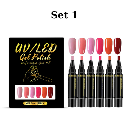 Penéa™ 6’lı Jel Oje Kalem Seti